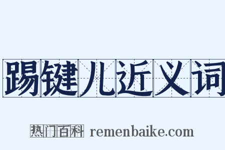 踢键儿近义词是什么意思的图片